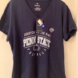 NWT Penn State Goodyear Cotton Bowl T shirt v neck